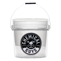 Chemical Guys - 4,25-Gallonen-Wascheimer Ultra Clear mit Logo
