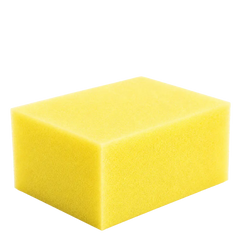 Ledermax - Leder - Reinigungsschwamm gelb groß 10x7x4cm