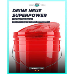 ChemicalWorkz - Performance Buckets clear red 5GAL - Wascheimer rot 19L_5