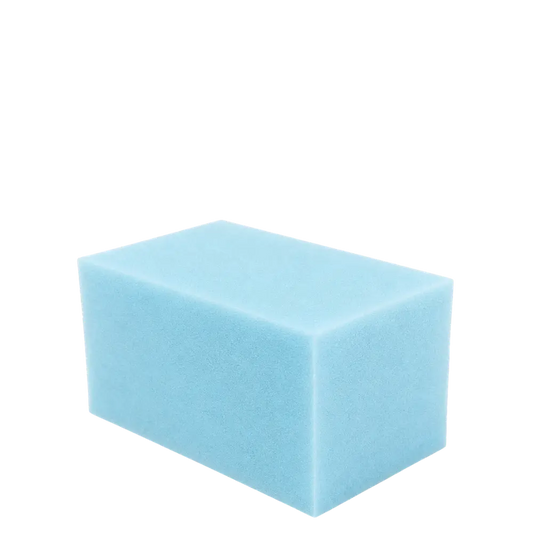 Ledermax - Leder - Applikatorschwamm blau klein 8x4x4cm